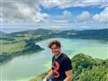 Vyhliadka z vrchu Pico do Ferro a výhľad na jazero Lagoa das Furnas. Na Azory chodíme vyše 10 rokov 