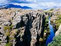 Kontinentálna trhlina v Národnom parku ?ingvellir je jedným z najlepších miest, kde môžete pozorovať