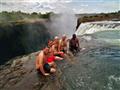 Victoria Falls - Náš bazén na zambijskej strane vodopádov, odvážite sa?
