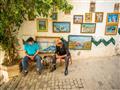 Umelci v Kasbe v hlavnom meste. Kasbah je pod patronátom UNESCO. foto: Ľuboš FELLNER – BUBO