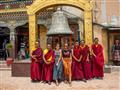 Návrat do Tibetu? Nachádzame sa pri Boudnathe kde žije tibetská populácia Nepálu.   foto: Nikola DEC