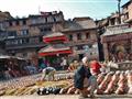 Na trhu v Bhaktapure, Nepál