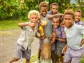 Blonďáci v Novom Írsku neďaleko Kaviengu. Foto: Ľuboš Fellner - BUBO
