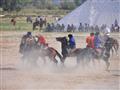 Unikátny zápas Buzkaši na brehu jazera Issyk Kul patrí k obrovským zážitkom, ktorý vie Kirgizsko poč
