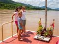 Nádherná panenská rieka. Laos je krajina, ktorá má najviac národných parkov v juhovýchodnej Ázii.
