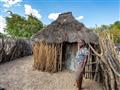 Príbytky Kavangov, ďalšieho z tunajších kmeňov. foto: Tomáš Hulík - BUBO