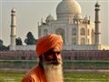 Sikh pri Taj Mahale