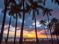 Neopísateľne krásne západy slnka na pláži Waikiki.
foto?: Martin Šimko – BUBO