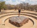 Namíbia - Hoba meteorit je najväčší doteraz nájdený meteorit na svete a stále je na farme, kde bol o