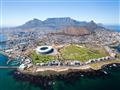 Kapské mesto - Green Point Stadium a stolová hora v pozadí