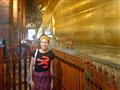 V chráme ležiaceho Budhu, ktorý je jedným z nábožensky najdôležitejších centier krajiny. foto?: Niko