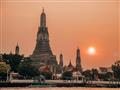 Podvečerný Bangkok z rieky. Chrám Wat Arun, ktorý spolu prebádame.
foto?: Katarína Líšková - BUBO