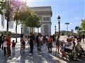 Arc de Triomphe ctí tých, ktorí bojovali a zomreli vo francúzskych revolučných a napoleonských vojná
