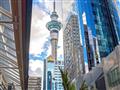 V Aucklande pod vysokou televíznou vežou