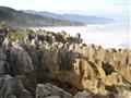 V dedine Punakaiki sa nachádza zaujímavý skalný útvar – Palacinkové skaly. foto: Marek MELÚCH - BUBO