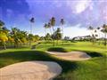 Plantation golf cours na ostrove Tobago. Britský flair sa nezaproe.