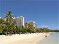 Hawaii, Oahu - Verejná pláž kúsok od Marriott Waikiki