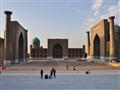 Námestie Registan v srdci Samarkandu je dušou Hodvábnej cesty a právom sa o ňom hovorí, že je jedným