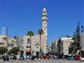 Centrum Betlehema. Mesto narodenia Ježiša Krista aj dôležitej mešity kalifa Omara. Stoja na jednom n