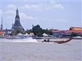 Chrám Wat Arun patrí k najkrajším pamiatkam Bangkoku