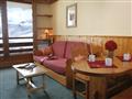 Obývacia spálňa v 2-priestorovom byte pre 2-4 osoby  27m2  typ komfort (© Le Cheval Blanc) - Lyžovač