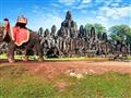 Chrám Angkor Thom so slonom