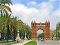 Víťazný oblúk Parc de la Ciutadella v Barcelone