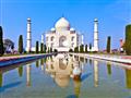 Pohľad na chrám Tádž Mahal
