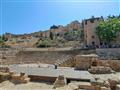 Divadlo pod Alcazaba v Malage. Andalúzia.