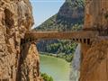 Caminito del Rey chodník v Andalúzii.