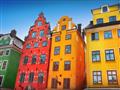 Farebné domy v Kodani