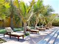 Ležadlá v Hilton Resort & Spa Ras Al Khaimah