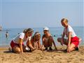 Pláž pri hoteli alexandra beach