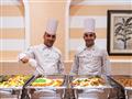 Reštaurácia a gastro v hoteli Almaza bay