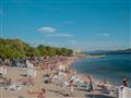 Chorvátsko - Vodice -  Hotel Olympia - pláž