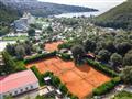 Chorvátsko - Istria - Rabac - hotel Mimosa Lido Palace - tenisové kurty