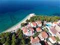 Chorvátsko - Baška Voda - apartmány Ruža Nikolina - pláž
