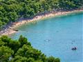 Chorvátsko - Makarska - Dalmacija Places hotel - pláž