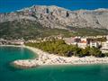 Chorvátsko - Baška Voda - hotel Noemia - pláž