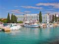 Chorvátsko - Biograd na Moru - hotel Ilirija - pohľad od mora