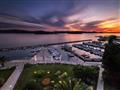 Chorvátsko - Biograd na Moru - hotel Ilirija - sunset