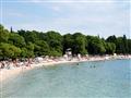 Chorvátsko - Biograd na Moru - hotel Adria - pláž