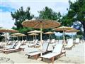Aparthotel Hara beach - Skala Rachoni - Thasos - pláž-  letecký zájazd 