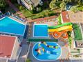 Hotel Golden Odyssey - letecký záber aquapark - letecký zájazd  (Rodos, Kolymbia)