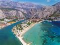 Dovolenka / zájazdy / cestovanie, Chorvátsko, Omiš - apartmán Brstilo - pláž