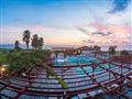 Hotel Poseidon Beach: fotografie vybavení exteriérů a interiérů ubytování.