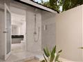 Beach villa shower