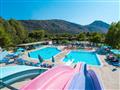 aquapark s 3 šmýkačkami a detským bazénom