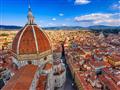 , Letecký poznávací zájazd, Taliansko, Florencia, námestie Duomo, katedrála Santa Maria Del Fiore