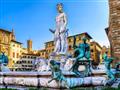 , Letecký poznávací zájazd, Taliansko, Florencia, Neptúnova fontána